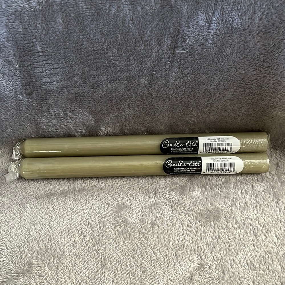 Candle-lite 10” Jade Candles